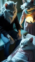 Nurse Humanoid cat #catshorts #cat #funnycat #cartoon #funny