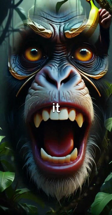 Story Banana slipped monkey laughed loud