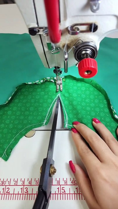 how to sew beautiful neckline design  #sew #sewer