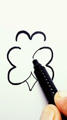 How to draw a butterfly from number 333
