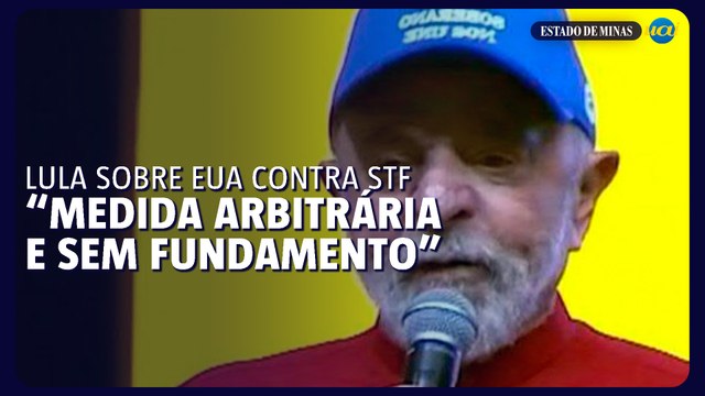 Lula sobre ações dos EUA contra ministros do STF: Medida arbitrária e sem fundamento