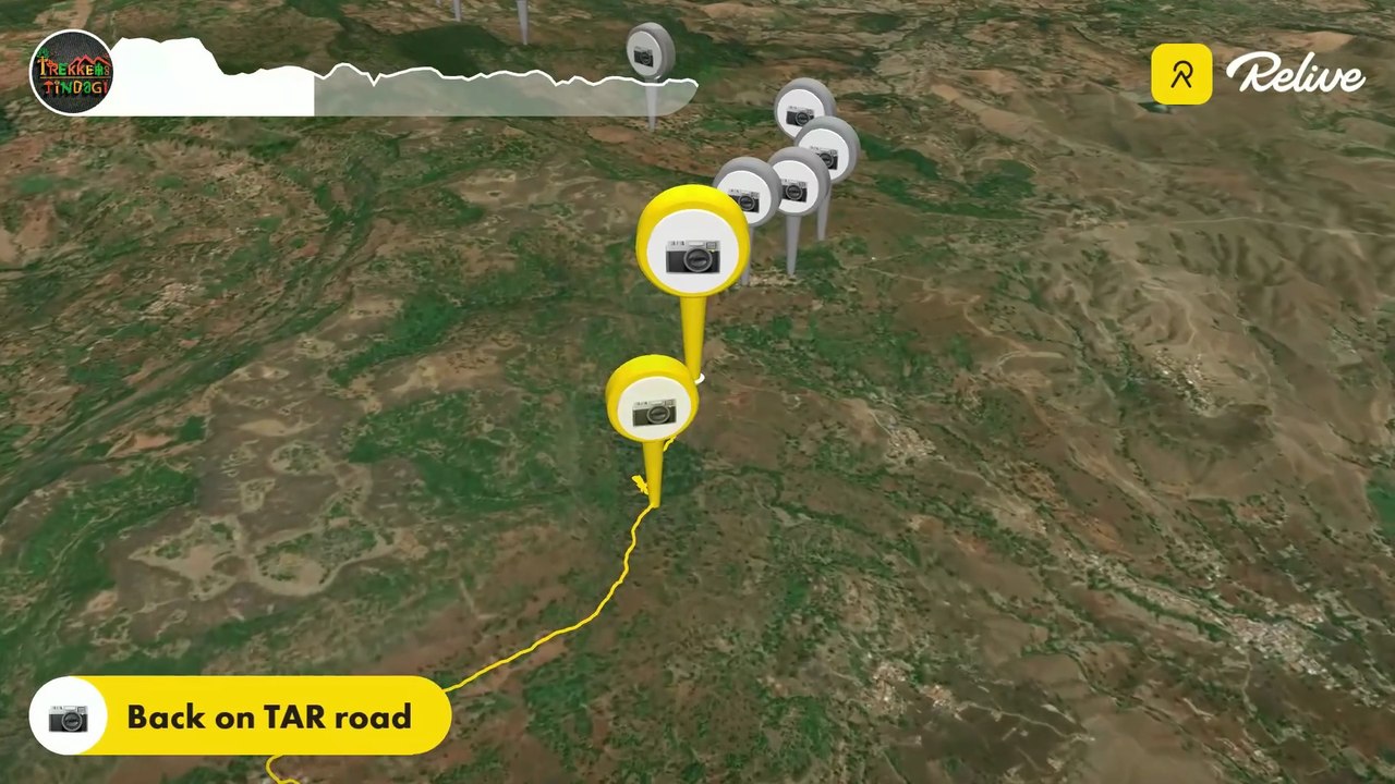 Panhalgad to Pawankhind trek route marking infomation