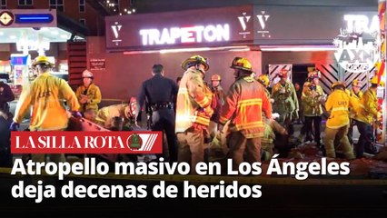 Atropello masivo en Los Ángeles: Más de 30 heridos en East Hollywood