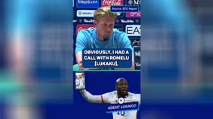 Agent Lukaku! - How the Napoli star persuaded De Bruyne to join