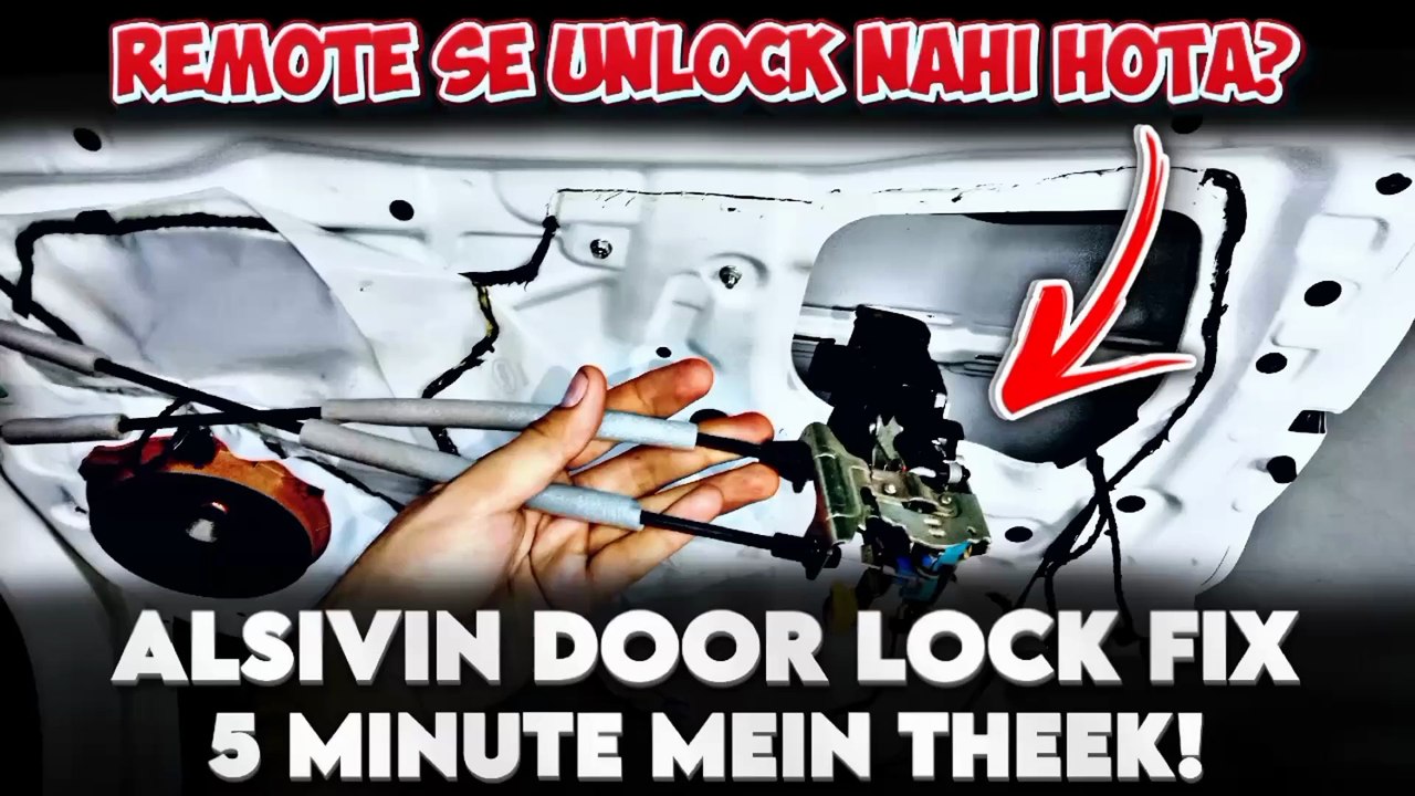 🚨 Alsvin Remote Se Door Unlock Nahi Ho Raha? | 5 Min Mein Permanent Fix! (Changan)