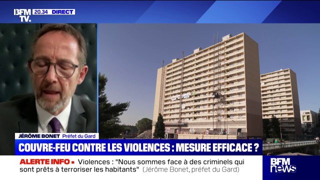 Couvre-feu pour les mineurs à Nîmes: L'objectif c'est de protéger les enfants de ces trafiquants , explique Jérôme Bonet, préfet du Gard