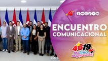 🤝📡 Medios Sandinistas Reciben a RT en Español en conmemoración del 46/19