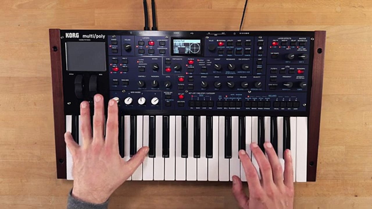 Korg multipoly Sound Demo