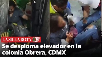 Elevador se desploma en Tribunal Federal en CDMX: 6 personas heridas