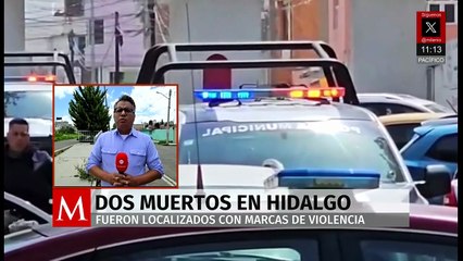 Localizan a dos hombres asesinados con marcas de violencia en Hidalgo