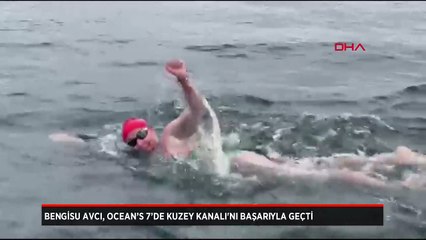 Bengisu Avcı, Ocean’s 7’de Kuzey Kanalı'nı başarıyla geçti