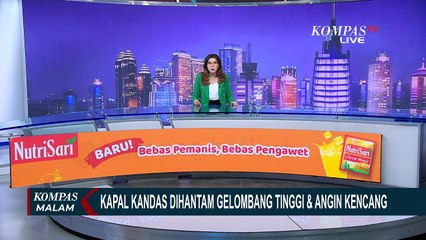 2 Kapal Kandas di  Pantai Tanah Ampo Bali Akibat Dihantam Gelombang Tinggi, Evakuasi Masih Terhambat