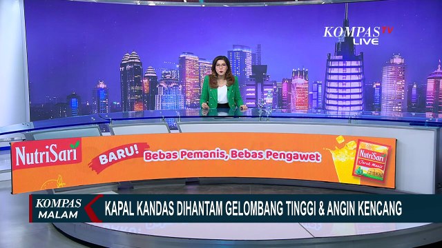 2 Kapal Kandas di Pantai Tanah Ampo Bali Akibat Dihantam Gelombang Tinggi, Evakuasi Masih Terhambat