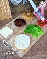 Bite-sized breakfast goals 🥚🍔