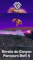 Zone des Lasers Tournoyants Donkey Kong Bananza : Parcours Défi 4 de la Strate du Canyon