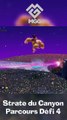 Zone des Lasers Tournoyants Donkey Kong Bananza : Parcours Défi 4 de la Strate du Canyon