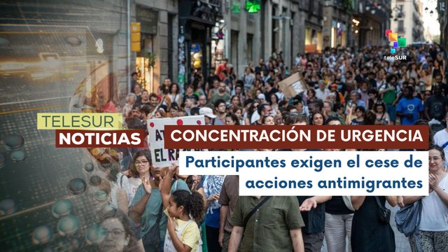 Organizaciones antirracistas y antifascistas convocaron manifestaciones en España