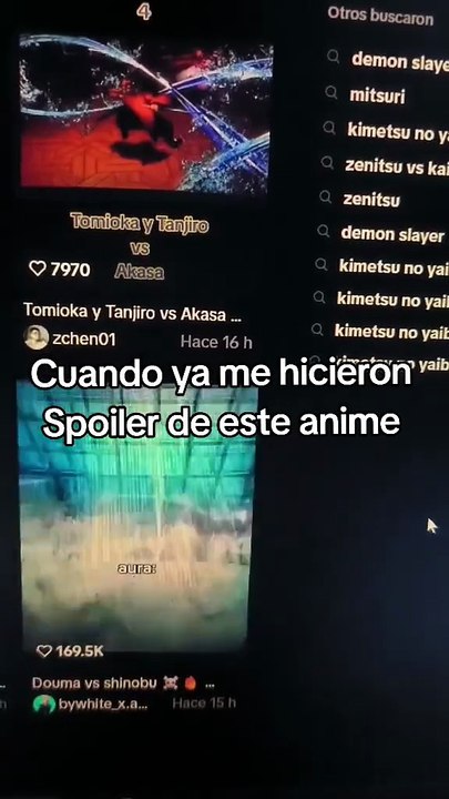 Cuando ya me hicieron Spoiler de este anime - Kimetsu no yaiba