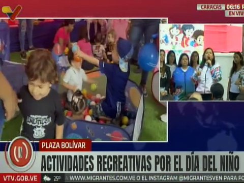 Caracas I Autoridades anuncian que 2.653 comunidades realizarán la fiesta del Día del Niño