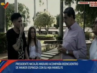 Pdte. Maduro indicó su felicidad por la reunificación de las familias tras el regreso de los migrantes