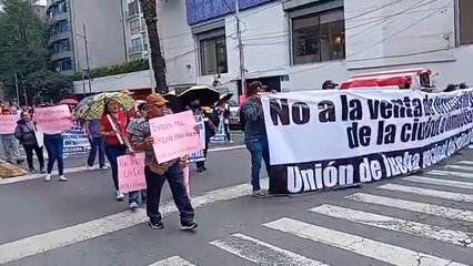 Marcha contra la gentrificación en CDMX: ciudadanos toman calles y protestan en Colonia Roma