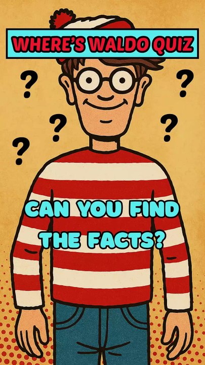 🔍 Where’s Waldo Quiz 🧠 | Can You Find the Facts? 📚✨