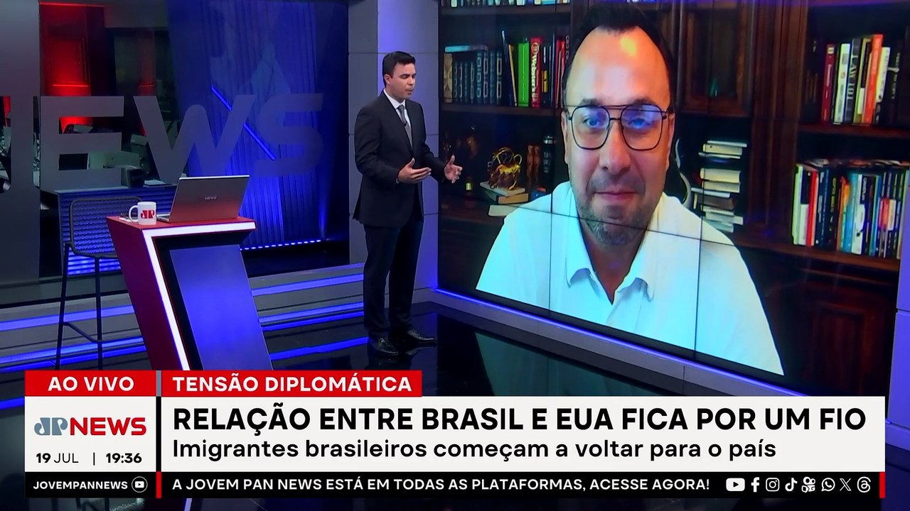 MEDIDAS CAUTELARES CONTRA BOLSONARO / ATROPELAMENTO EM LOS ANGELES | JORNAL JOVEM PAN - 19/07/2025