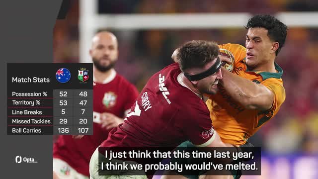 Schmidt 'very proud' of Australia fightback in loss to Lions