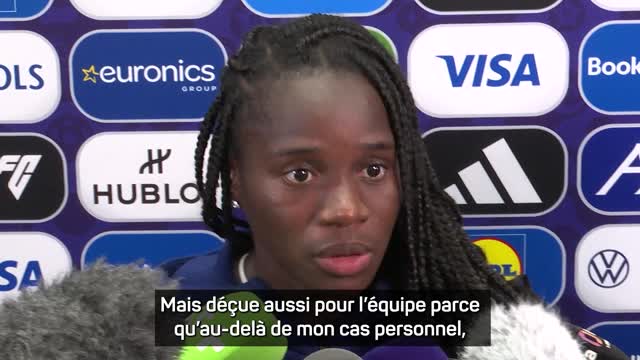 Bleues - Mbock : "Triste pour l’équipe avant tout"