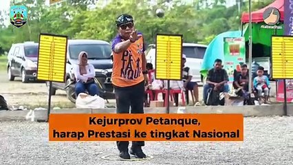 Kejurprov Petanque, Harap Prestasi Tingkat Nasional