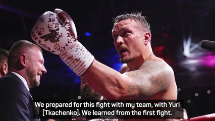 Usyk blows away Dubois to make history with a punch he calls 'Ivan'
