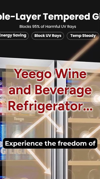 Why Every Modern Kitchen Needs the Yeego Wine & Beverage Refrigerator