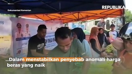 Gelar Operasi Pasar, Menteri Amran Ingatkan Penguasaha Beras Ikuti Aturan Main