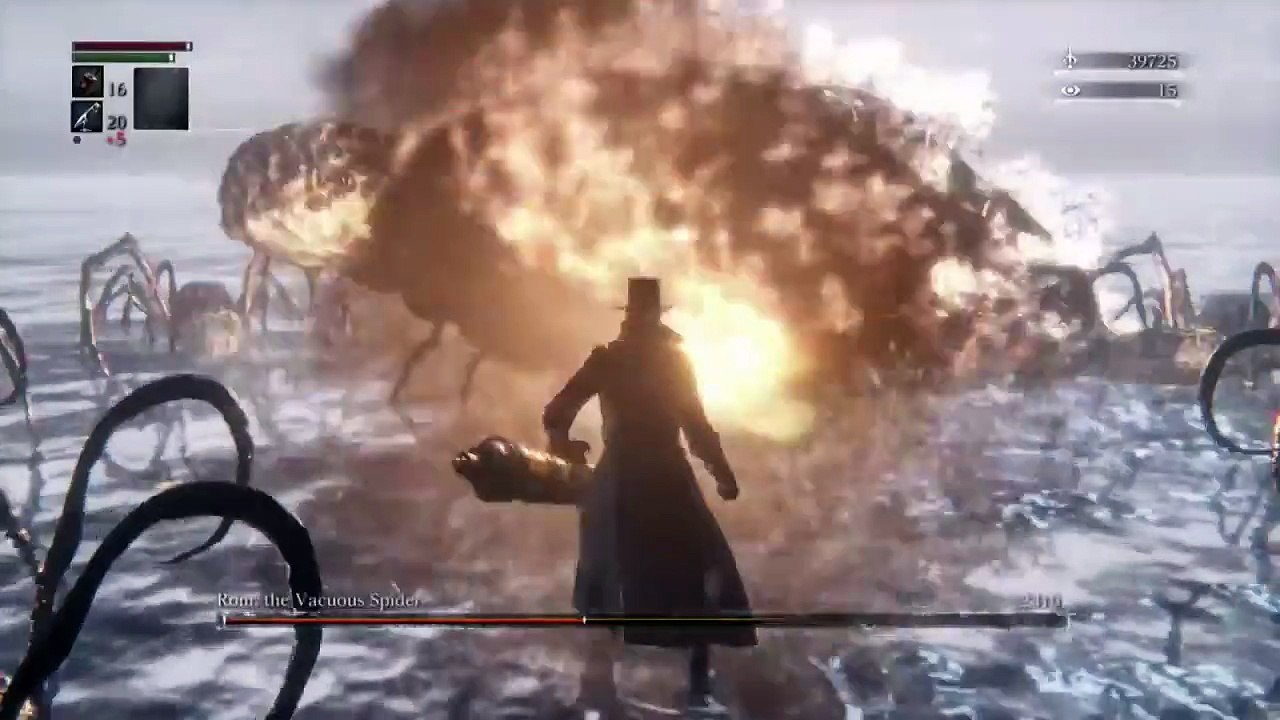 Rapid Fire Cannon Glitch vs. All Bosses + DLC _ NO DAMAGE _ Bloodborne