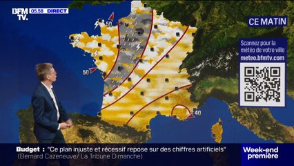 Des orages et un ciel instable sur une majeure partie du pays ce dimanche, du soleil sur le pourtour méditerranéen
