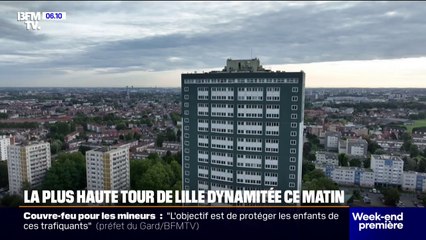 La plus haute tour de Lille, 95 mètres de haut, sera dynamitée ce dimanche