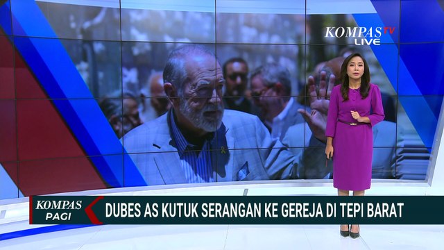 Rekaman Serangan Israel Hantam Gereja di Gaza, 2 Orang Tewas | KOMPAS PAGI