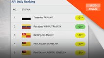 Empat kawasan catat IPU tidak sihat setakat 12 tengah hari