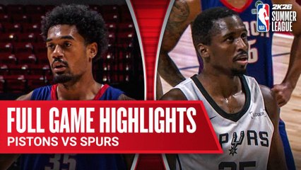 Game Recap: Spurs 96, Pistons 84