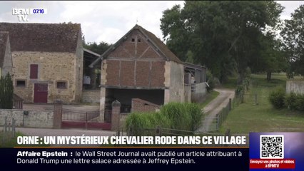 Un mystérieux chevalier en armure rode dans un village de l'Orne, l'énigme reste entière