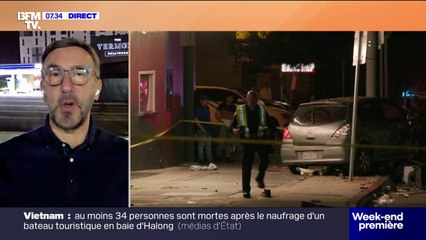 Voiture qui fonce sur la foule à Los Angeles: sept personnes sont toujours hospitalisées dans un état grave