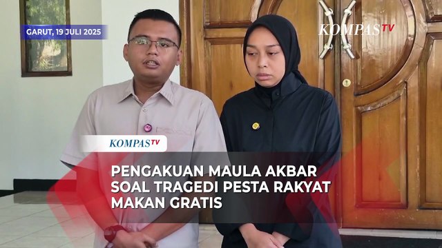 Pengakuan Maula Akbar Anak Dedi Mulyadi soal Tragedi Pesta Rakyat Makan Gratis di Garut
