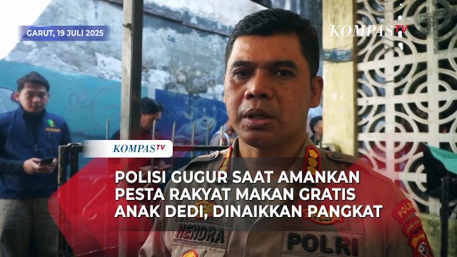Polisi Gugur saat Amankan Pesta Rakyat Makan Gratis Anak Dedi Mulyadi, Dinaikkan Pangkat