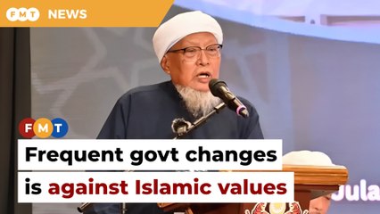 Frequent change of govt is against Islamic values, says Kelantan cleric