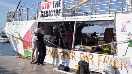 Direnişin sembolü "Hanzala" Gazze yolcusu