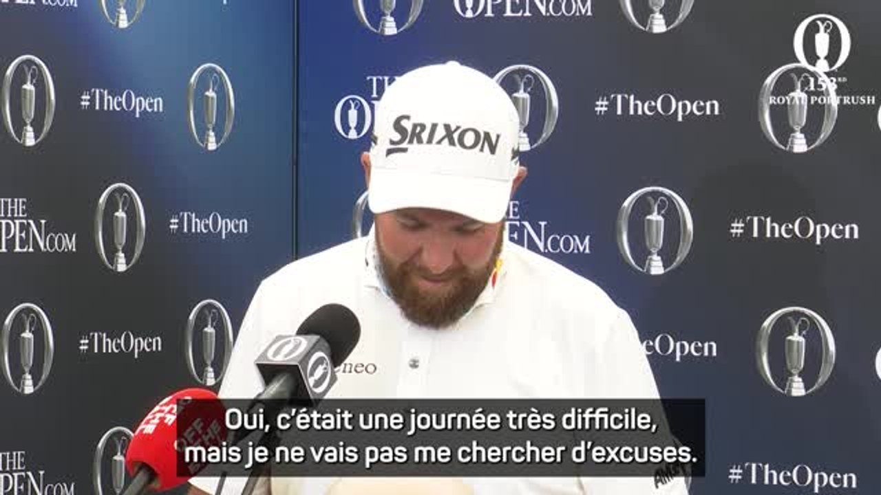 The Open - Lowry : "J’ai failli vomir sur le parcours"