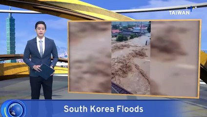 At Least 14 Dead, 12 Missing in South Korea Flooding