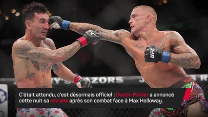 Breaking News - Dustin Poirier prend officiellement sa retraite