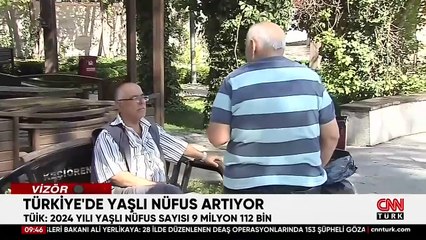 Türkiye'de yaşlı nüfus artıyor
