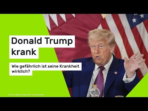 Donald Trump krank: Wie gefährlich ist seine Krankheit wirklich?